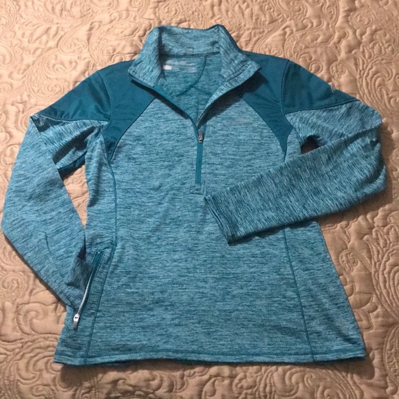 2 Fleece tops Under Armour and Eddie Bauer XS - Picture 2 of 6